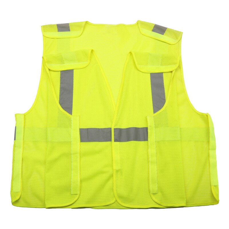Work Vest Manufacturer - ANSI CE Class 2 Yellow Polyester