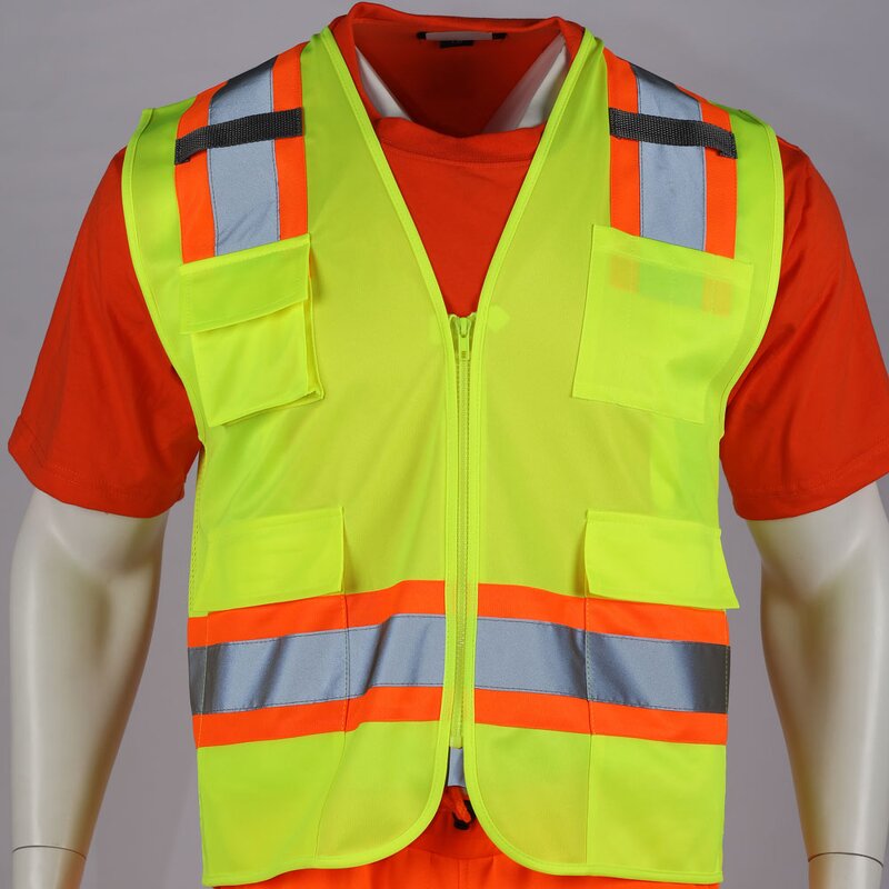 Safety Vest Factory - ANSI CE Class 2 Multi-Pocket Vest