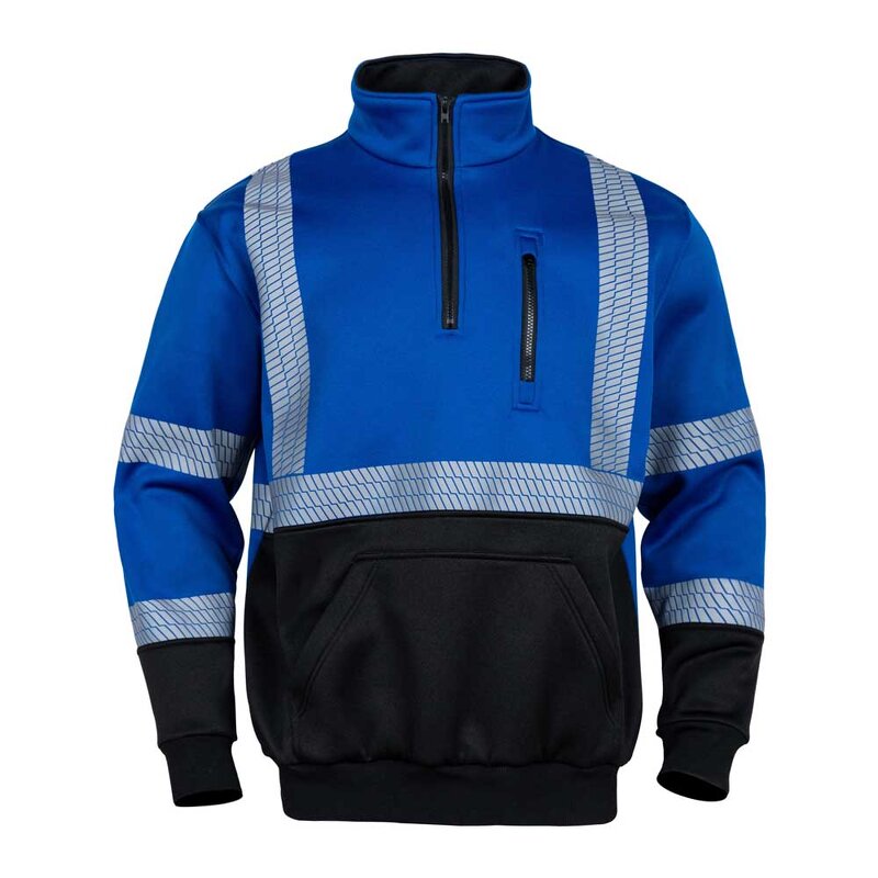 Safety Hoodie Manufacturer - ANSI Class 1 Reflective Zipper