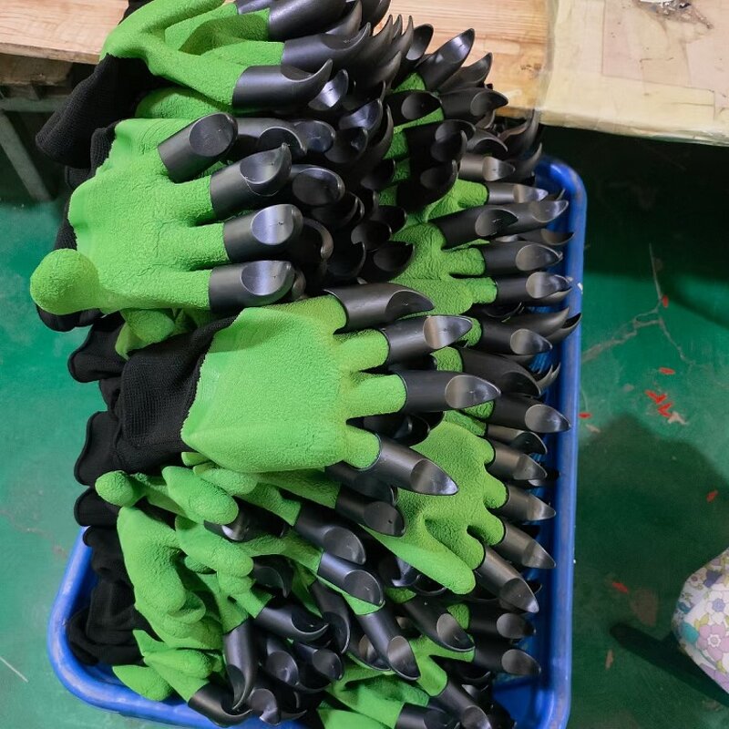 Cotton Gloves Factory - Bleached Textured Full Cotton