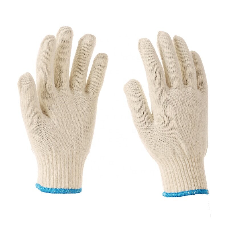 Raw Cotton Gloves Manufacturer - White General Purpose Gloves