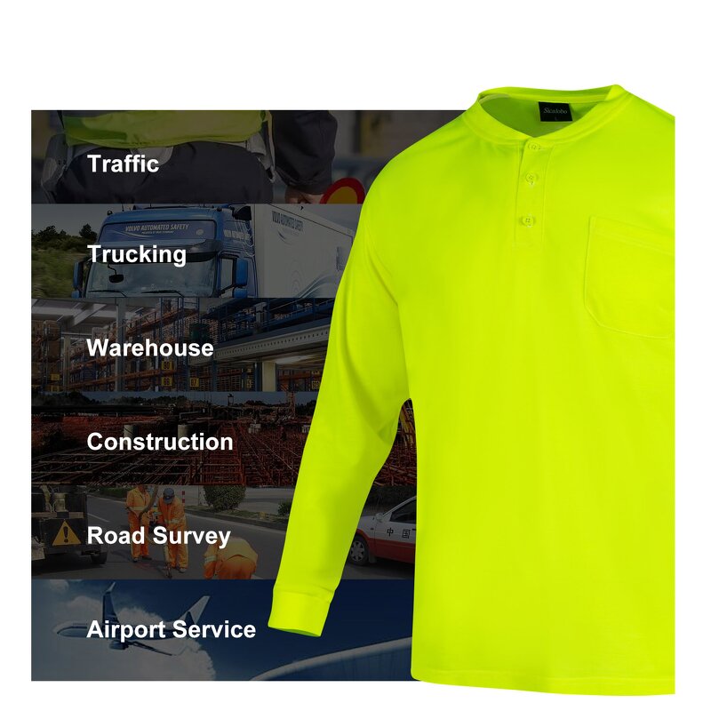 Safety Shirt Manufacturer - Customizable Quick Dry Long Sleeve