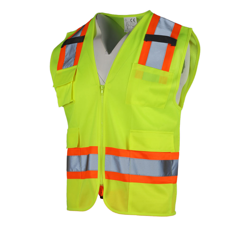 Safety Vest Factory - ANSI CE Class 2 Multi-Pocket Vest