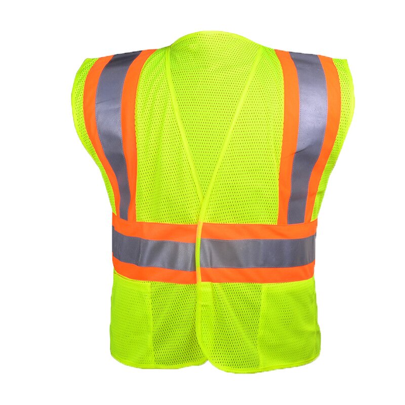 Hi Vis Vest Factory - Men's Yellow Polyester Workwear Vest