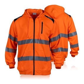 Reflective Hoodie Manufacturer - ANSI/ISEA Class 3 Orange