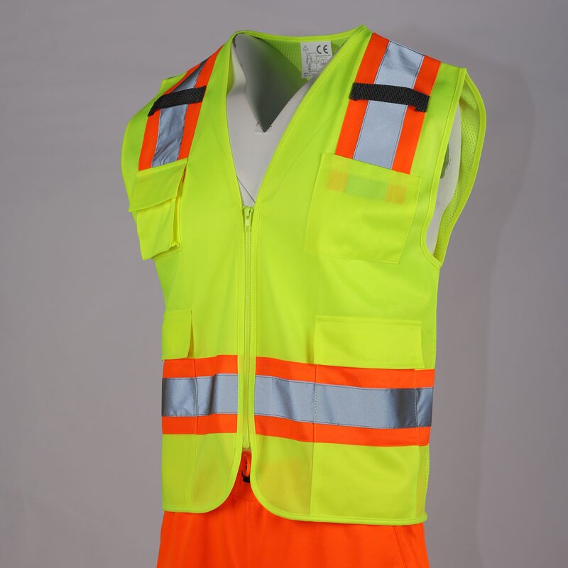 Safety Vest Manufacturer - Custom Logo ANSI/ISEA 107 Mesh