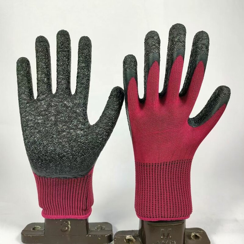 Safety Gloves Manufacturer - Industrial Rubber Latex Coated