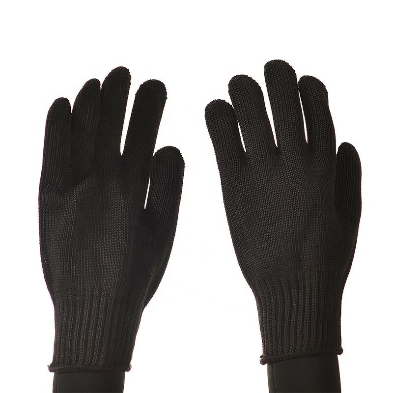 Cut Resistant Gloves Manufacturer - Level 5 Black Safety Gloves