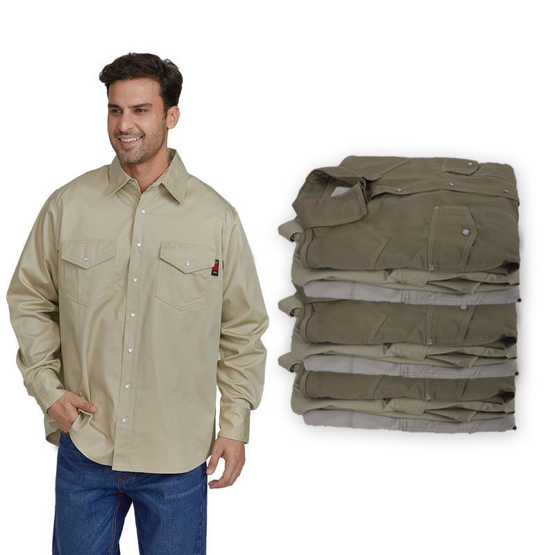 Safety Shirt Factory - 100% Cotton CAT 2 FR Twill