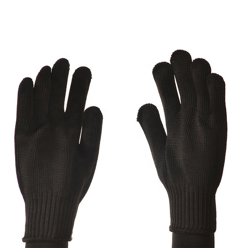 Cut Resistant Gloves Manufacturer - Level 5 Black Safety Gloves