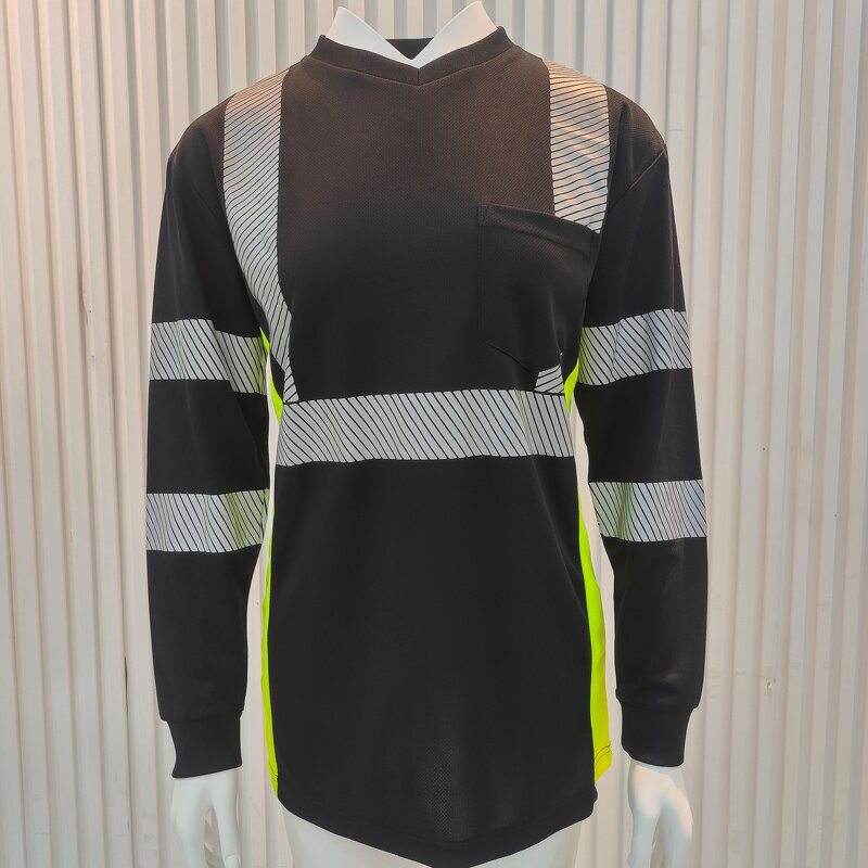 Hi Vis Shirt Factory - Women's ANSI Class 3 Long Sleeve