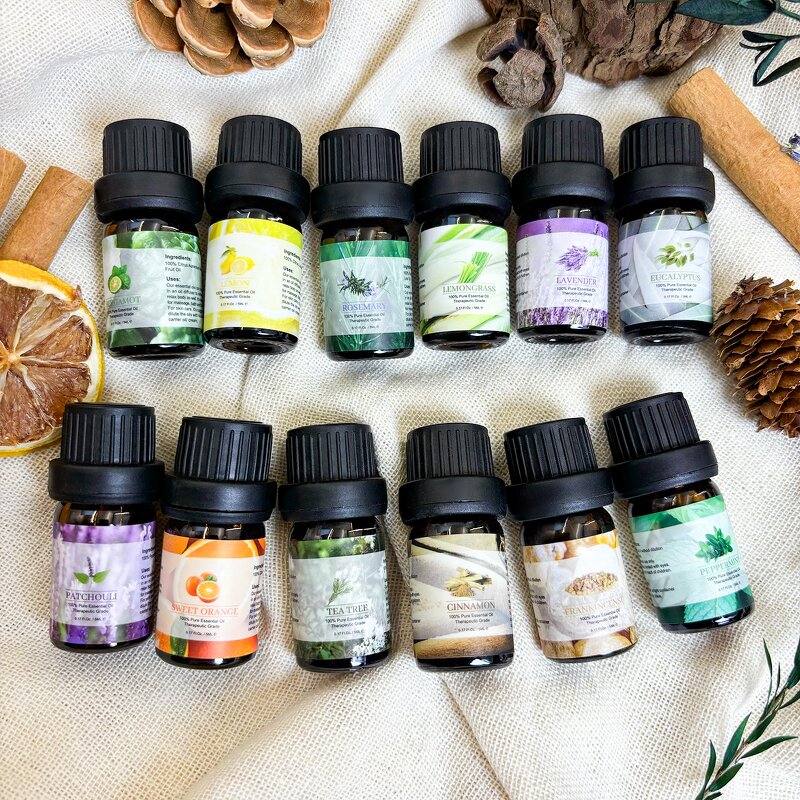 Essential Oil Gift Set Manufacturer - OEM Organic 6pc Set with Box