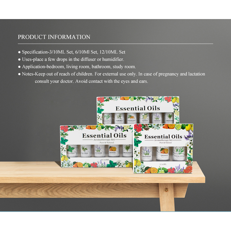 Water-Soluble Aroma Oil Manufacturer - 10ml Pure Lavender Oil for Diffuser