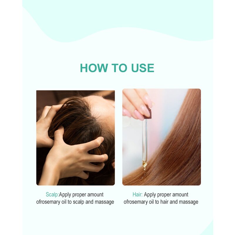 Rosemary Hair Oil Manufacturer - 60ml Natural Repair for Dry Damaged Hair