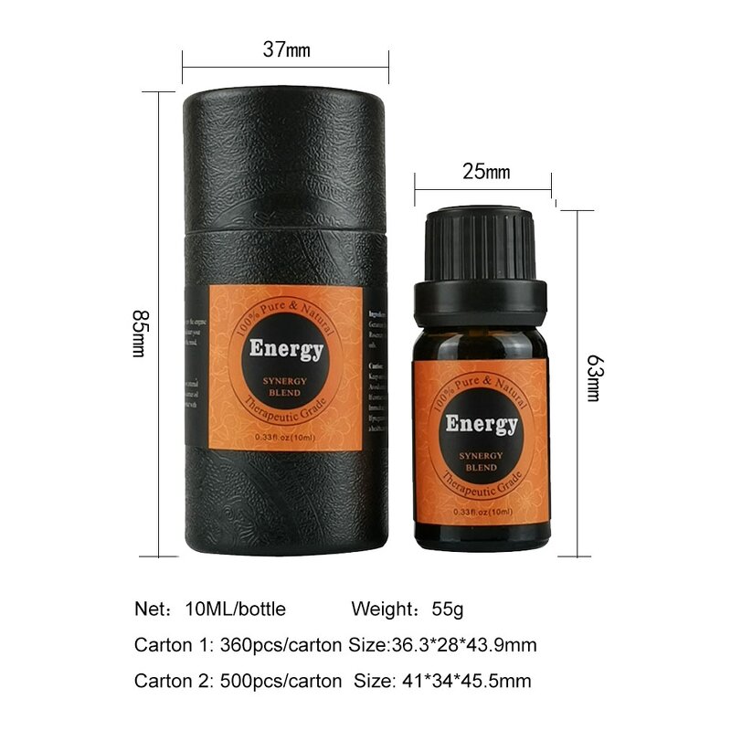 Aroma Diffuser Oil Set Manufacturer - Top Supplier 6/12 Bottle Natural Set