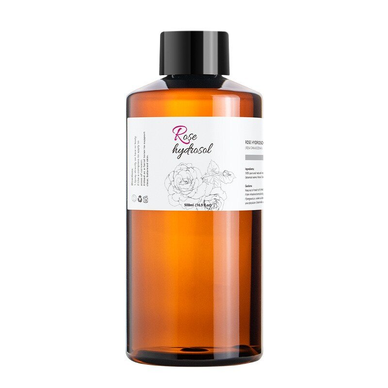 Rose Hydrosol Manufacturer - 500ml Organic for Body Face Skin Beauty