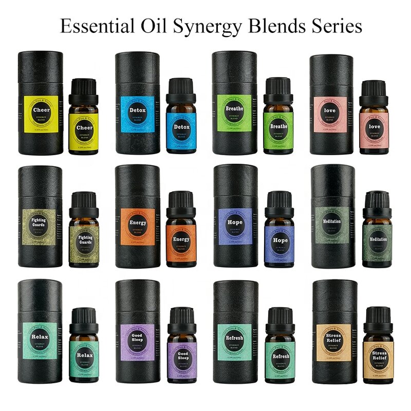 Essential Oil Gift Set Manufacturer - OEM Organic 6pc Set with Box