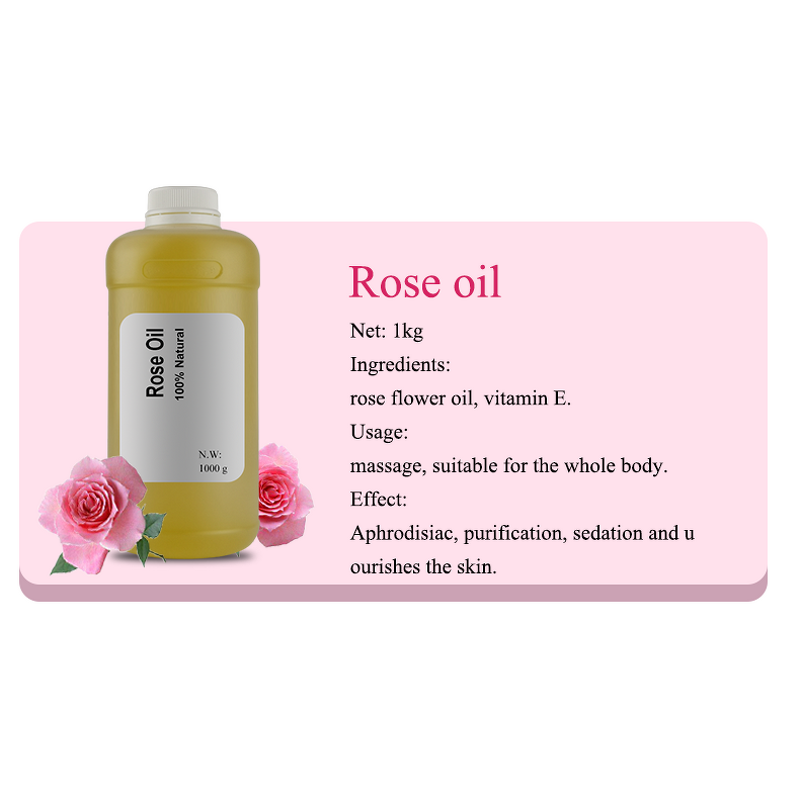 Couple Massage Oil Manufacturer - Romantic Rose Scent for Intimate Moments