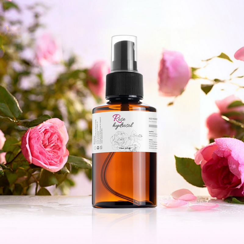 Rose Hydrosol Manufacturer - 500ml Organic for Body Face Skin Beauty