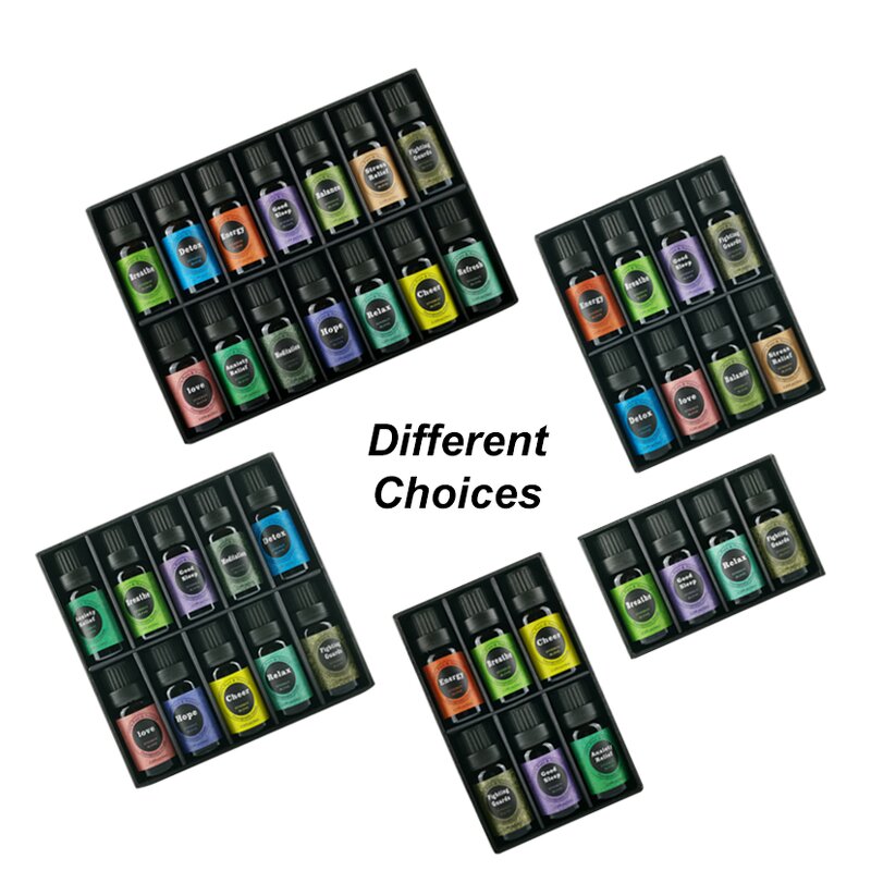 Synergy Blend Set Manufacturer - 6 Pack 100% Natural for Aroma Diffuser