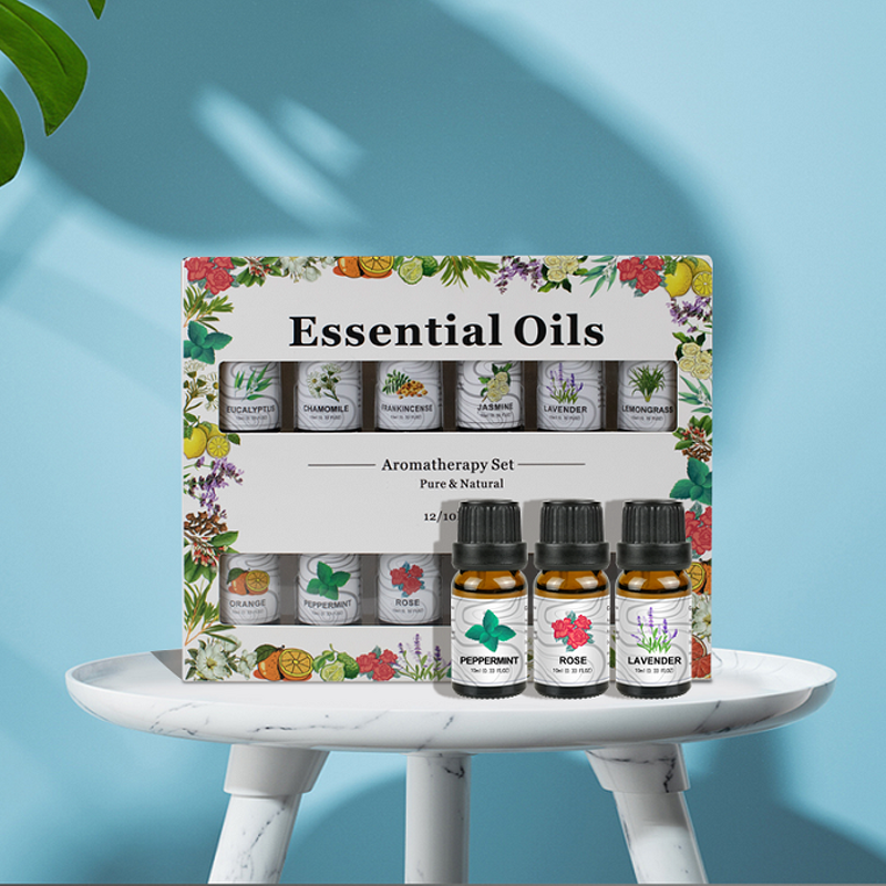 Water-Soluble Aroma Oil Manufacturer - 10ml Pure Lavender Oil for Diffuser