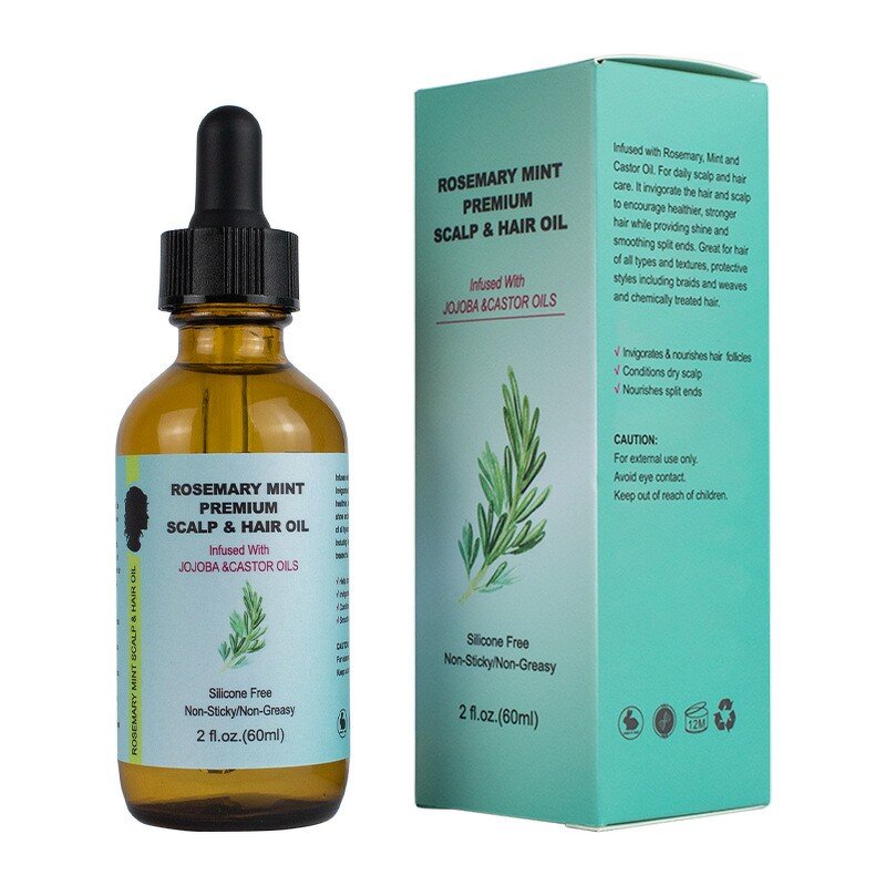 Rosemary Hair Serum Manufacturer - Private Label Herbal Organic Scalp Care