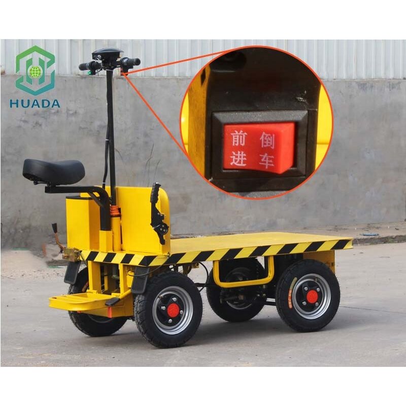 Electric Platform Trolley Factory - OEM Warehouse Flat Carriage