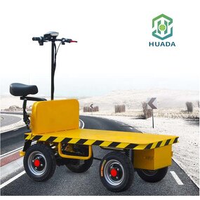 Electric Platform Trolley Factory - OEM Warehouse Flat Carriage