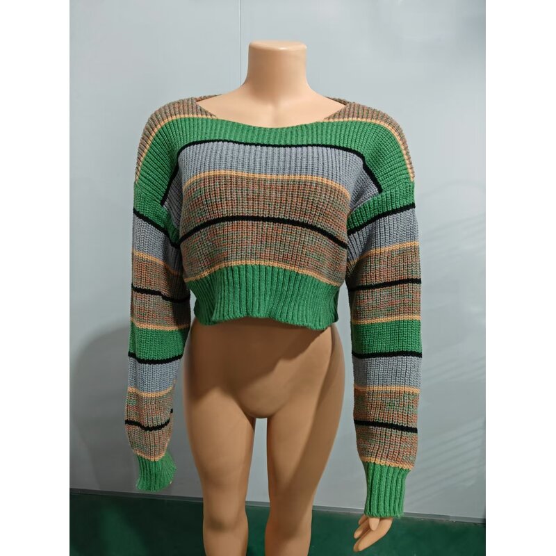 Knitted Sweater Manufacturer - OEM All Season Sexy Tight Short