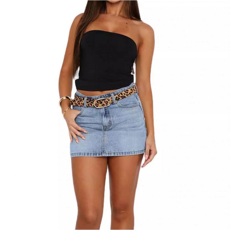 Denim Skirt Manufacturer - OEM Slim Stretch Casual Ladies