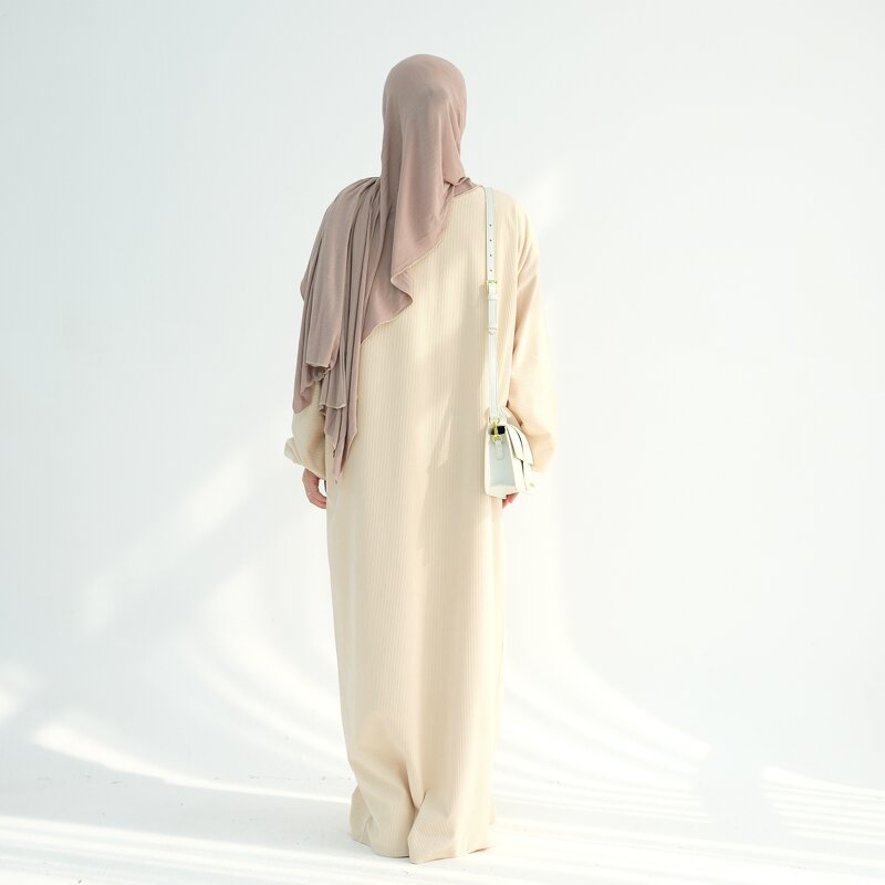 Corduroy Abaya Manufacturer - OEM Handmade Winter Muslim