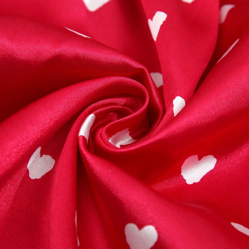 Plus Size Pajamas Set Factory - OEM Satin Comfortable Printed