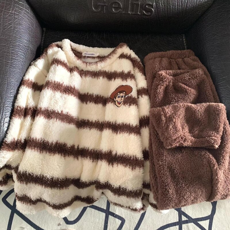 Couple Pajamas Set Manufacturer - OEM Two Piece Thermal Elastic