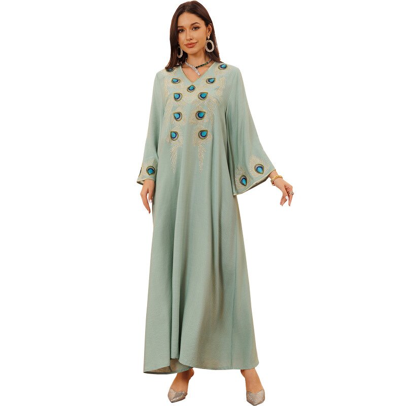 Embroidered Abaya Dress Manufacturer - OEM Dubai Arabian Style