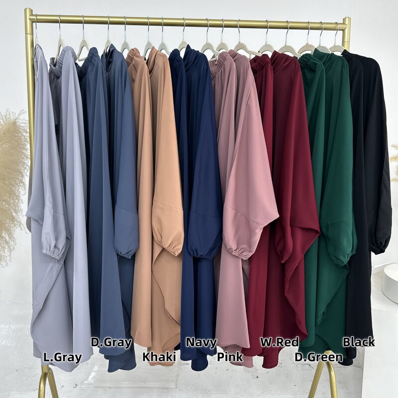 Prayer Skirt Set Factory - OEM Modest Muslim Nida with Hood