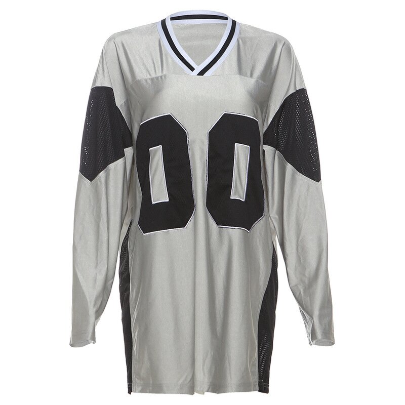 Women's T-shirt Manufacturer - OEM Letter Color Patchwork Autumn