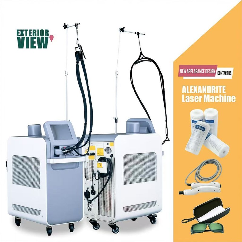 Alexandrite Hair Removal Manufacturer - OEM 2025 High Quality Long Pulse 755nm 1064nm