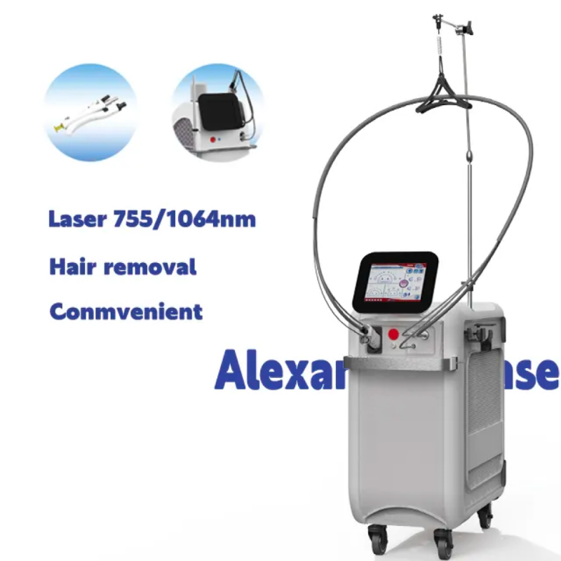 Hair Removal Machine Factory - Bulk Hot Sale Alexandrite 755nm1064nm Long Pulsed Home