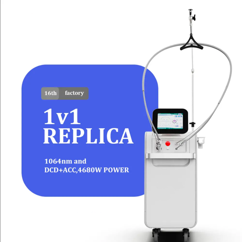 Laser Machine Manufacturer - OEM Newest Design Alexandrite Laser+Nd Yag Laser 755nm