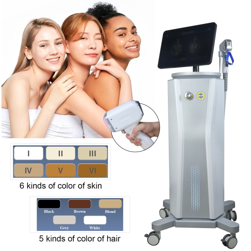 Diode Laser System Manufacturer - Bulk New Arrival 3 Wavelength 500W 600W 800W Spa Clinic