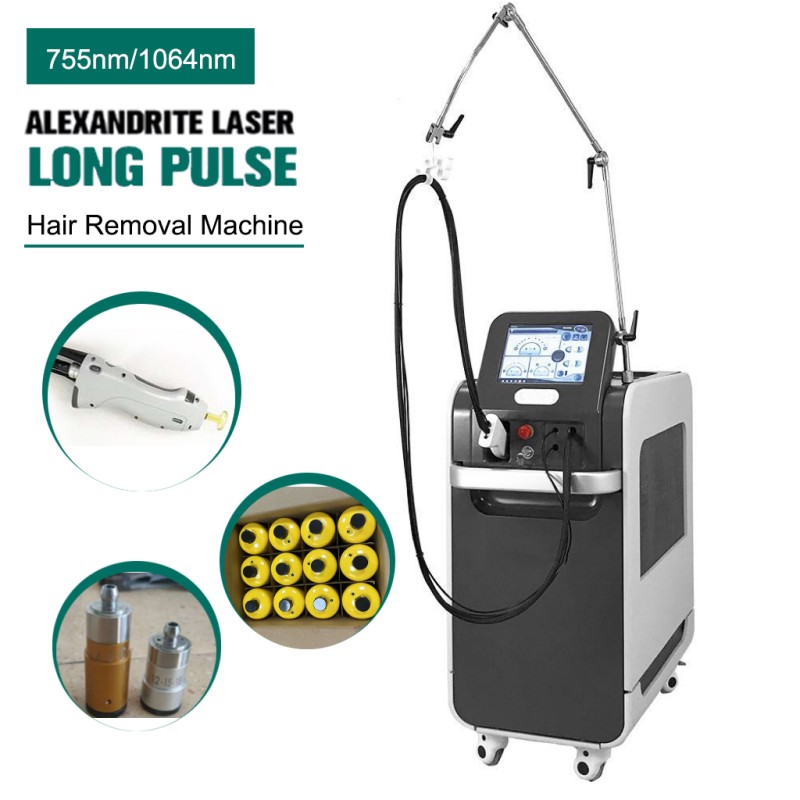 Hair Removal Machine Factory - OEM 755nm 1064nm Home Use Smart Touch Screen Long Pulse