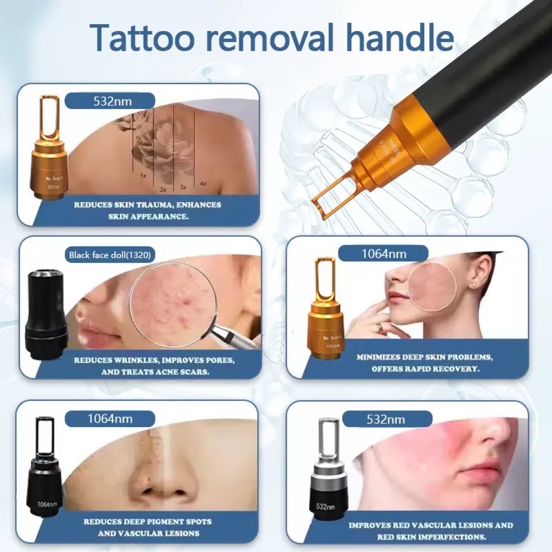 Hair Removal Equipment Factory - OEM High Power 2 in 1 808+Picosecond Pigment Removal