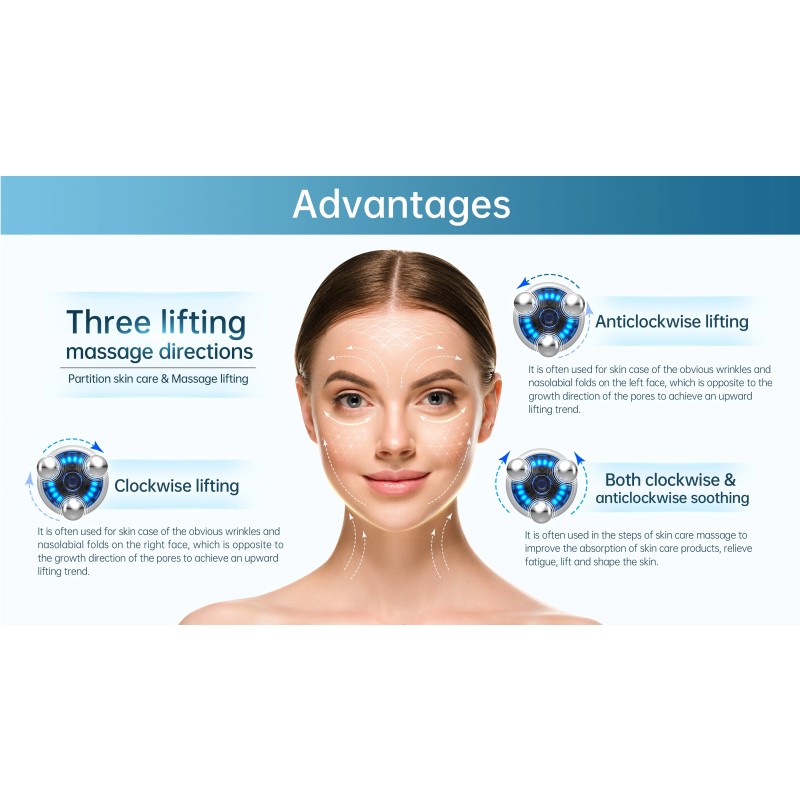 RF Beauty Instrument Factory - Bulk 360 Rotation EMS Massage RF Biopen Skin Firming Home