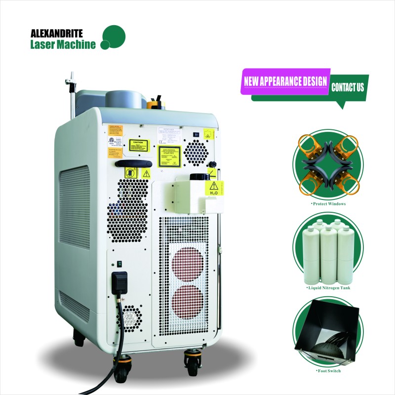 Alexandrite Laser Factory - Bulk Alexandrite Laser Long Pulse Stationary Machine 755nm