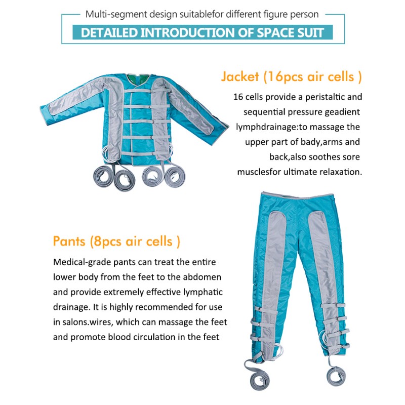 Lymphatic Drainage Machine Supplier - Bulk Lymphatic Drainage Detox Machine 24 Airbags Air