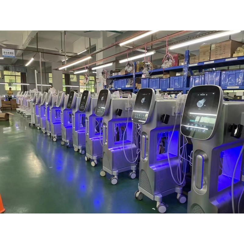 Hydro Facial Machine Manufacturer - OEM 7 in 1 Blue Hydro Facial Hydro Oxygen Facial ABS