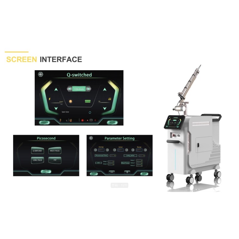 Beauty Machine Supplier - OEM Best Selling Q -switch Laser Tattoo Removal Cooling System