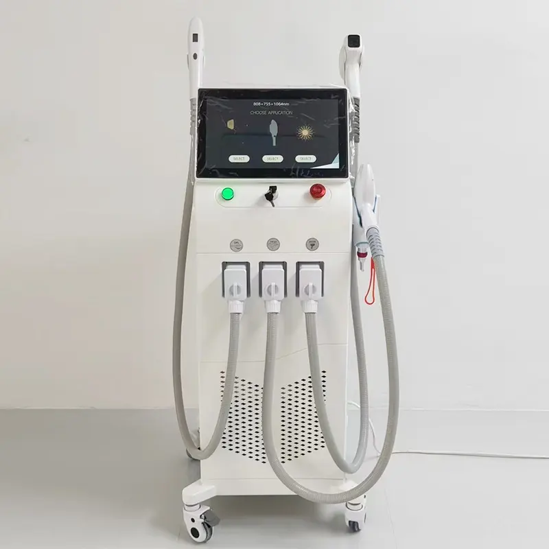 Diode Laser Machine Factory - OEM Latest 2025 3 in 1 Diode Laser ND YAG IPL OPT Machine