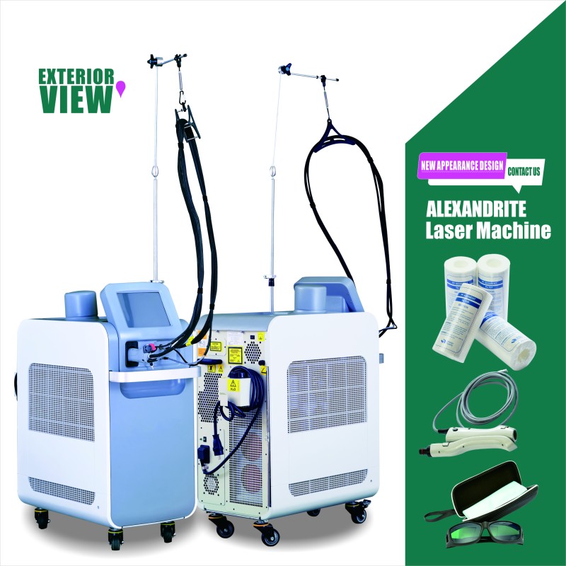 Alexandrite Laser Factory - Bulk Alexandrite Laser Long Pulse Stationary Machine 755nm