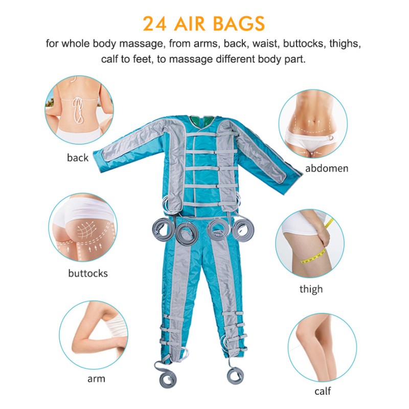 Lymphatic Drainage Machine Supplier - Bulk Lymphatic Drainage Detox Machine 24 Airbags Air